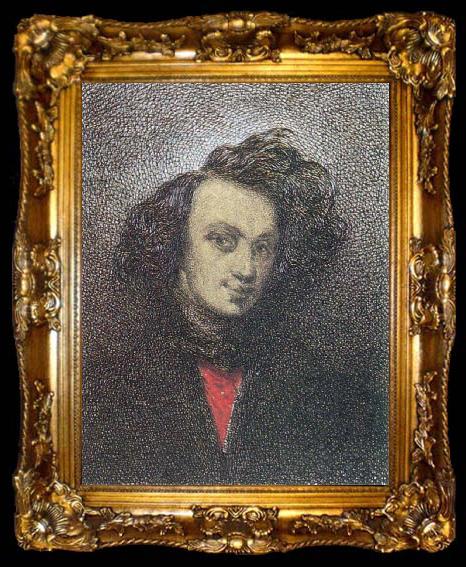framed  Auguste Chabaud Portrait of Theophile Gautier, ta009-2